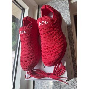 NWB Red TechLoom Wave Athletic Shoe W 6.5 Y 5 $270